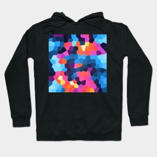 Geometric Abstract Brights Hoodie